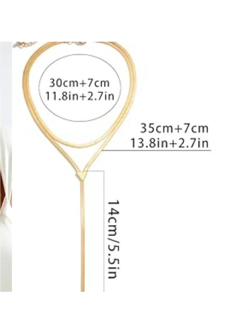 Stunning 24k Gold Plated Choker Necklace Dangle Necklace Prom Wedding‎ Party new